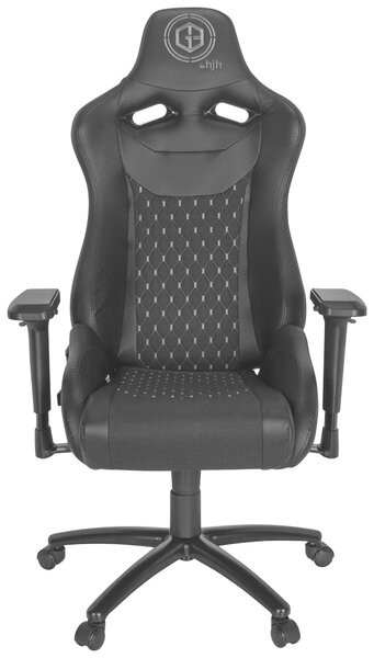 HERNÍ ŽIDLE, vzhled kůže, plochá tkanina, černá MID.YOU - Online Only kancelářské židle, Online Only