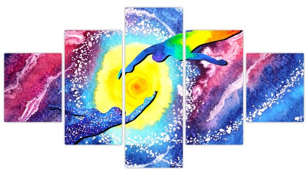 Obraz - Dotek (125x70 cm)