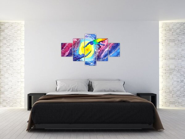 Obraz - Dotek (125x70 cm)
