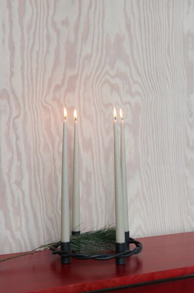 OYOY Adventní svícen Meallow - Black OY325