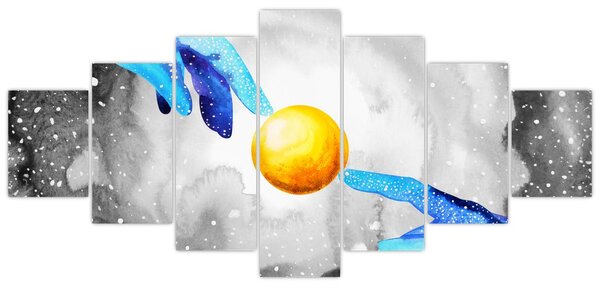 Obraz - Spojení (210x100 cm)
