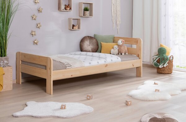 POSTEL, 90/200 cm, přírodní barvy MID.YOU - Online Only dětské postele, Online Only