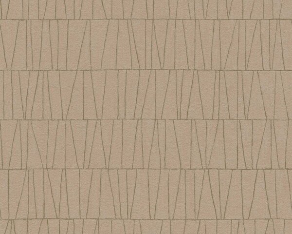 A.S. Création | Vliesová tapeta na zeď Jade 39506-5 | 0,53 x 10,05 m | hnědá, zlatá