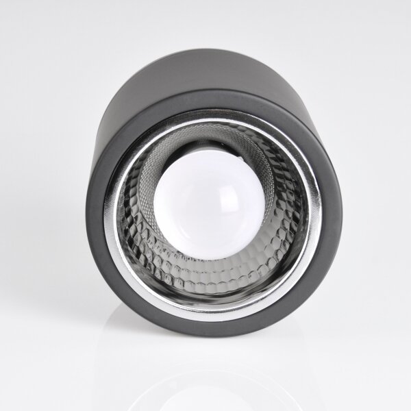 LED RGBW Stmívatelné bodové svítidlo JUPITER 1xE27/6,5W/230V pr. 13 cm černá