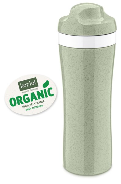 OASE láhev na vodu 425 ml Organic KOZIOL (Barva-zelená organic)