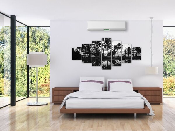 Obraz tropického ostrova (210x100 cm)