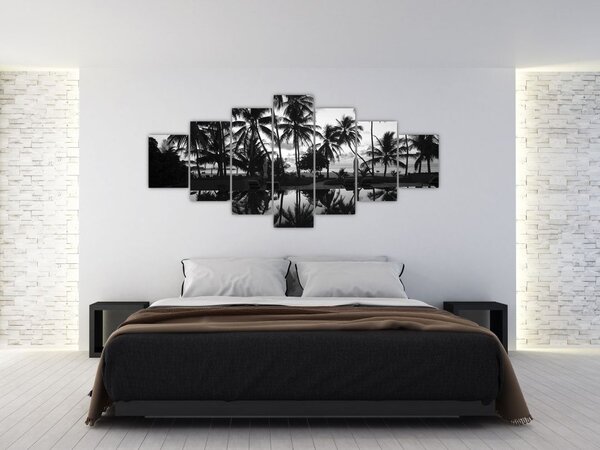 Obraz tropického ostrova (210x100 cm)