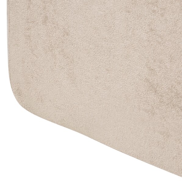 Postel Tkanina ORVILLE 180 x 200 cm Taupe