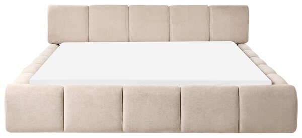 Postel Tkanina ORVILLE 180 x 200 cm Taupe