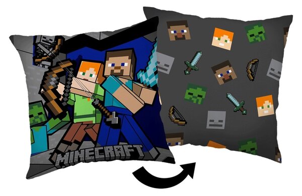 Jerry Fabrics polštářek Minecraft Survival Mode 40x40 cm