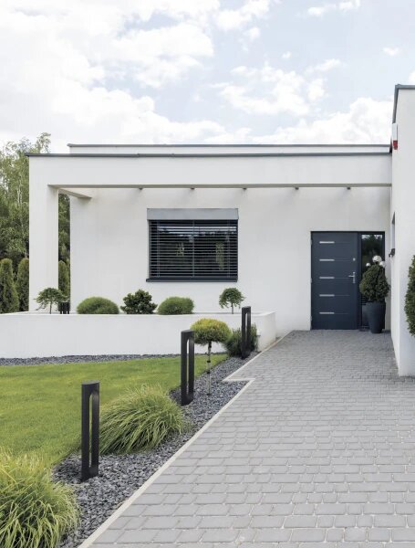 Venkovní LED lampa Portal 65 černé