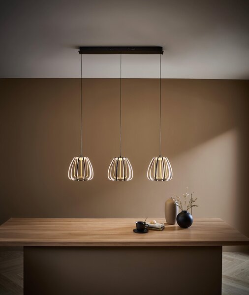 ZÁVĚSNÉ LED SVÍTIDLO, 95/23/150 cm Novel - Závěsná světla