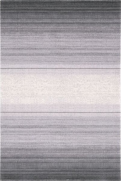 Kusový koberec vlněný Agnella Calisia Beverly Proužky světle šedý Rozměr: 120x180 cm