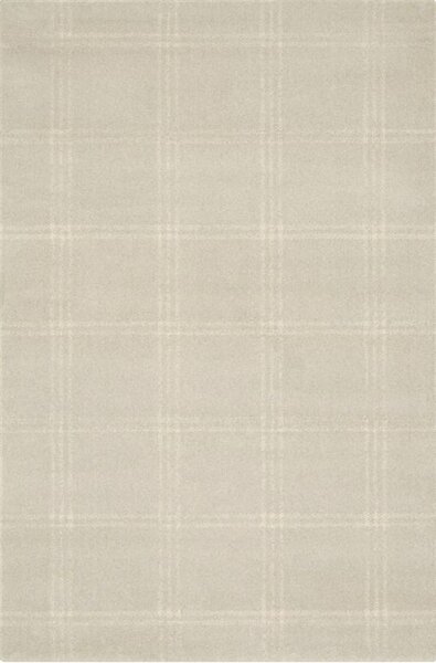 Kusový koberec vlněný Agnella Calisia M Grid Prime Beż Geometrický béžový Rozměr: 120x180 cm
