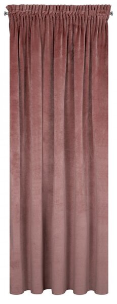 ZATEMŇOVACÍ ZÁVĚS NA PÁSCE VILLA 140X270 CM STARORŮŽOVÁ