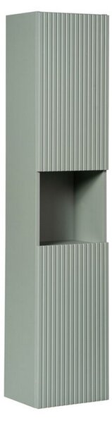 Koupelnová vysoká skříňka LINE REED GREEN 140 cm