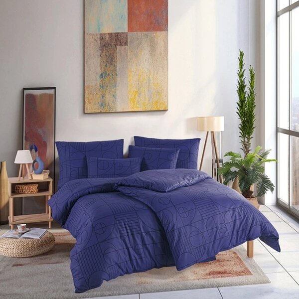 Bavlněné ložní povlečení Geo Future Dusk - 100% bavlna Renforcé - 70 x 90 cm + 140 x 200 cm