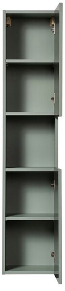 Koupelnová vysoká skříňka LINE REED GREEN 140 cm