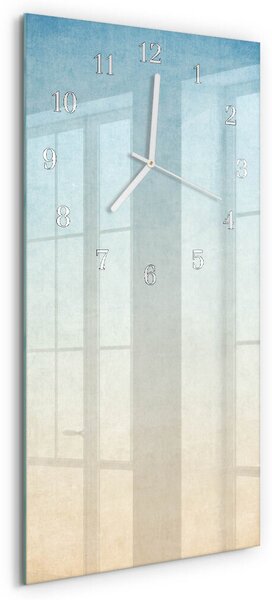 Skleněné hodiny vertikální Vzor zsppb-30x60-00079826