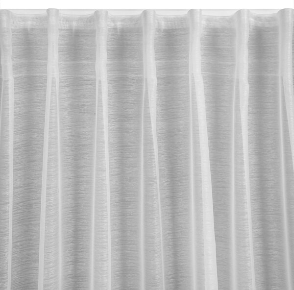 ZÁCLONA NA PÁSCE BELISSA 140X300 CM BÍLÁ