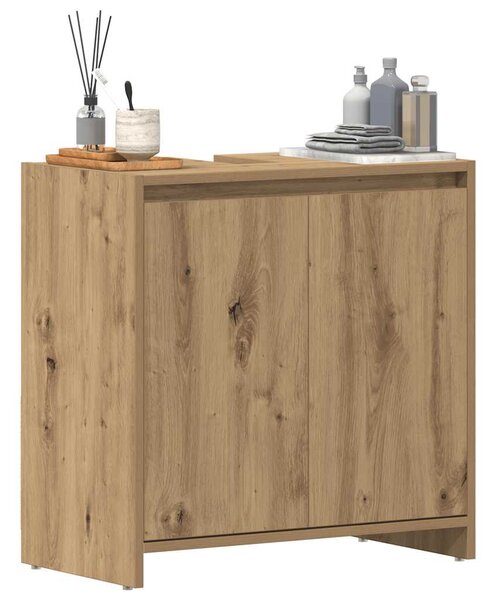 Koupelnová skříňka pod umyvadlo dub artisan 60x33x60cm kompozit