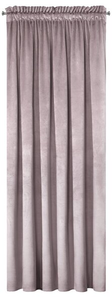 ZATEMŇOVACÍ ZÁVĚS NA PÁSCE PIERRE 140X300 CM PÚDROVĚ RŮŽOVÁ