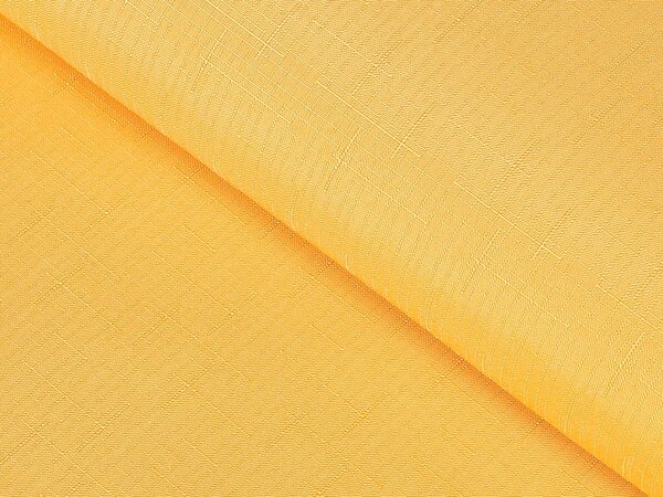 Teflonová látka na ubrusy TF-014 Sytě žlutá - šířka 160 cm