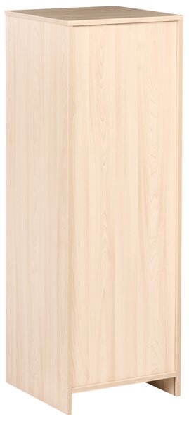Knihovna se 3 policemi ZEHNA 117 cm Světle hnědá