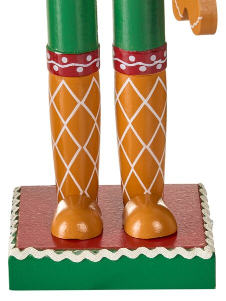 Sada 2 sošek GRANSJON Louskáček 35 cm Oranžová