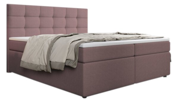 Čalouněná postel boxspring PALMA + topper, 180x200, inari 52
