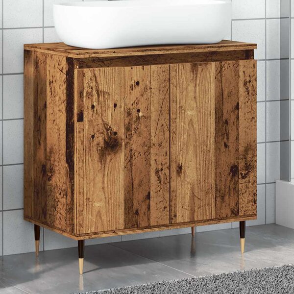 Koupelnová skříňka old wood 58 x 33 x 60 cm kompozitní dřevo
