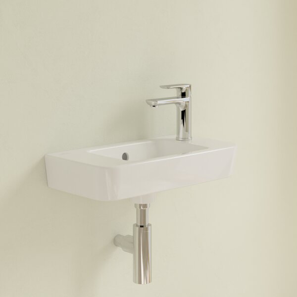 Villeroy & Boch O.novo - Umyvátko 500x250 mm, s přepadem, alpská bílá 4342R501