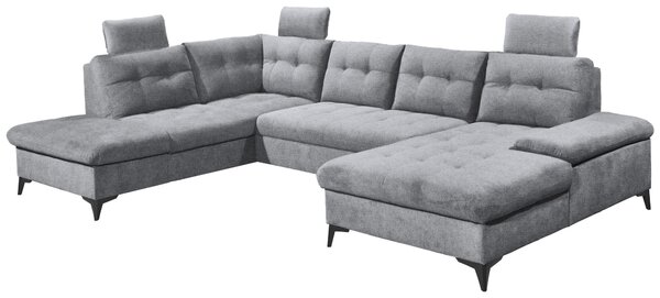 SEDACÍ SOUPRAVA, textil, šedá MID.YOU - Sedací soupravy, Online Only