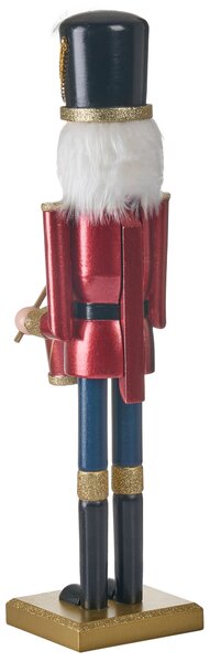 Dekorativní figurka HOGSJON Louskáček 50 cm Červená