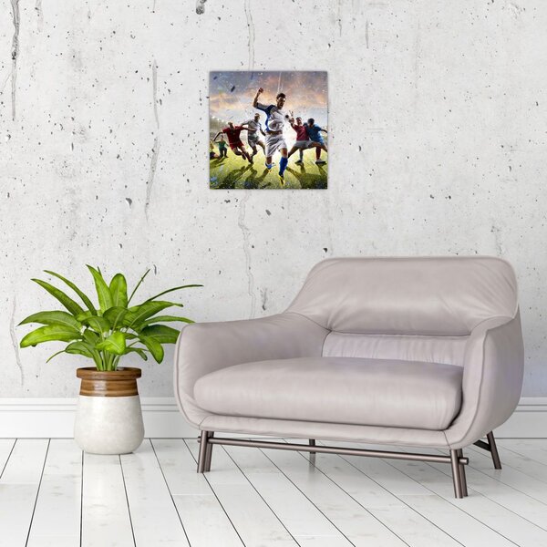 Obraz - Fotbal (30x30 cm)