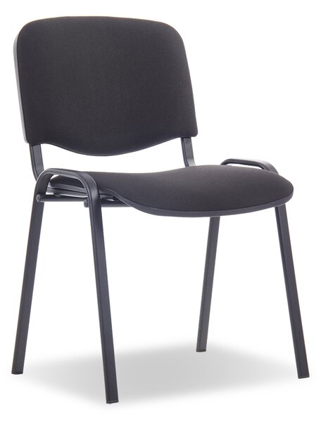 Konferenční židle Viva, černé nohy, černá
