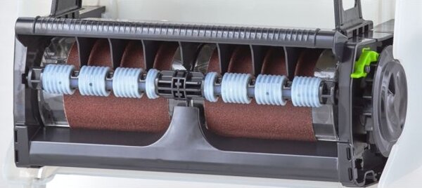 Mechanický podavač papírových ručníků v rolích Merida Solid Cut, bílá
