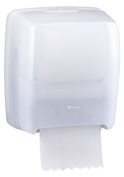 Mechanický podavač papírových ručníků Merida Hygiene Control, bílá
