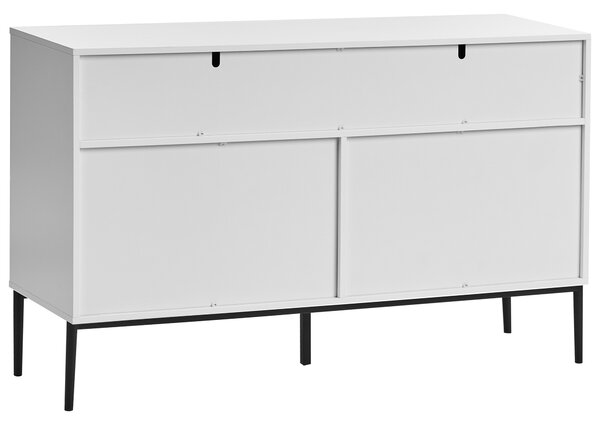 Komoda se 7 zásuvkami LEDUC Bílá