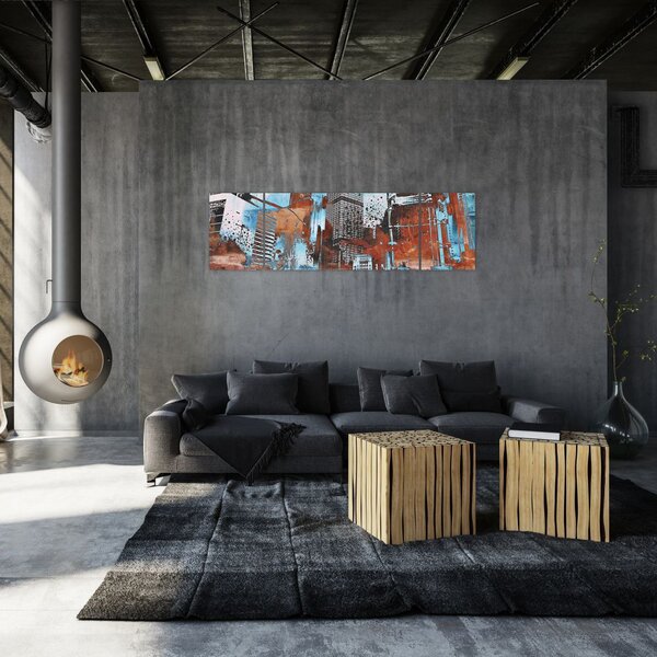 Obraz - Mrakodrapy (170x50 cm)