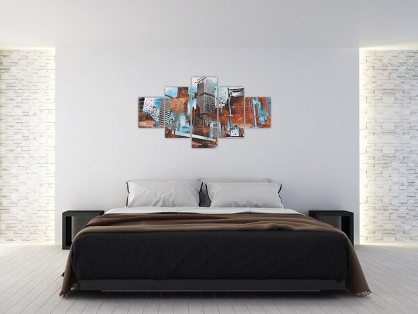 Obraz - Mrakodrapy (125x70 cm)