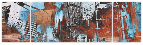 Obraz - Mrakodrapy (170x50 cm)