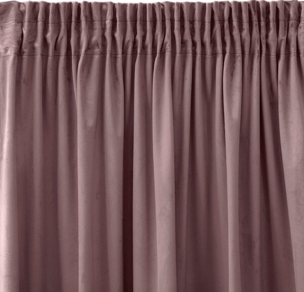 ZATEMŇOVACÍ ZÁVĚS NA PÁSCE PIERRE CARDIN SIBEL 140X270 CM STARORŮŽOVÁ