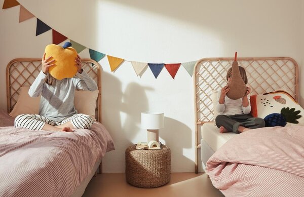Kave Home Béžová stolní lampa Bianella 29 cm