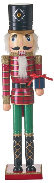 Dekorativní figurka RODSJON Louskáček 50 cm Červená