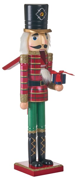 Dekorativní figurka RODSJON Louskáček 50 cm Červená