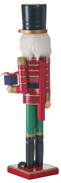 Dekorativní figurka RODSJON Louskáček 50 cm Červená