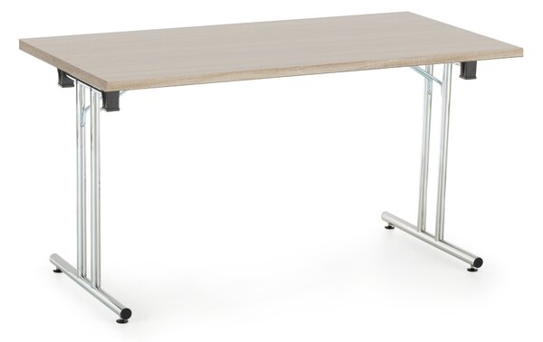 Skládací stůl Impress 140 x 80 cm, dub sonoma