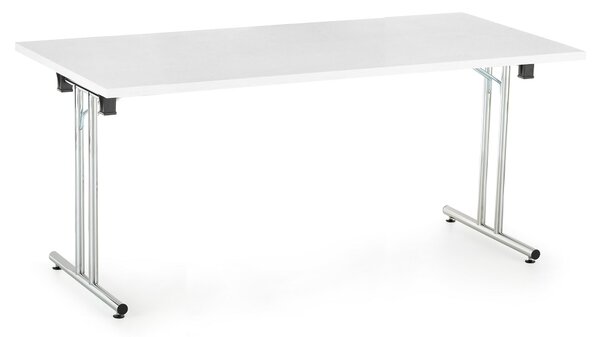 Skládací stůl Impress 160 x 80 cm, bílá