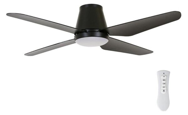 Lucci Air 213002 - LED Stropní ventilátor AIRFUSION ARIA LED/18W/230V černá + DO